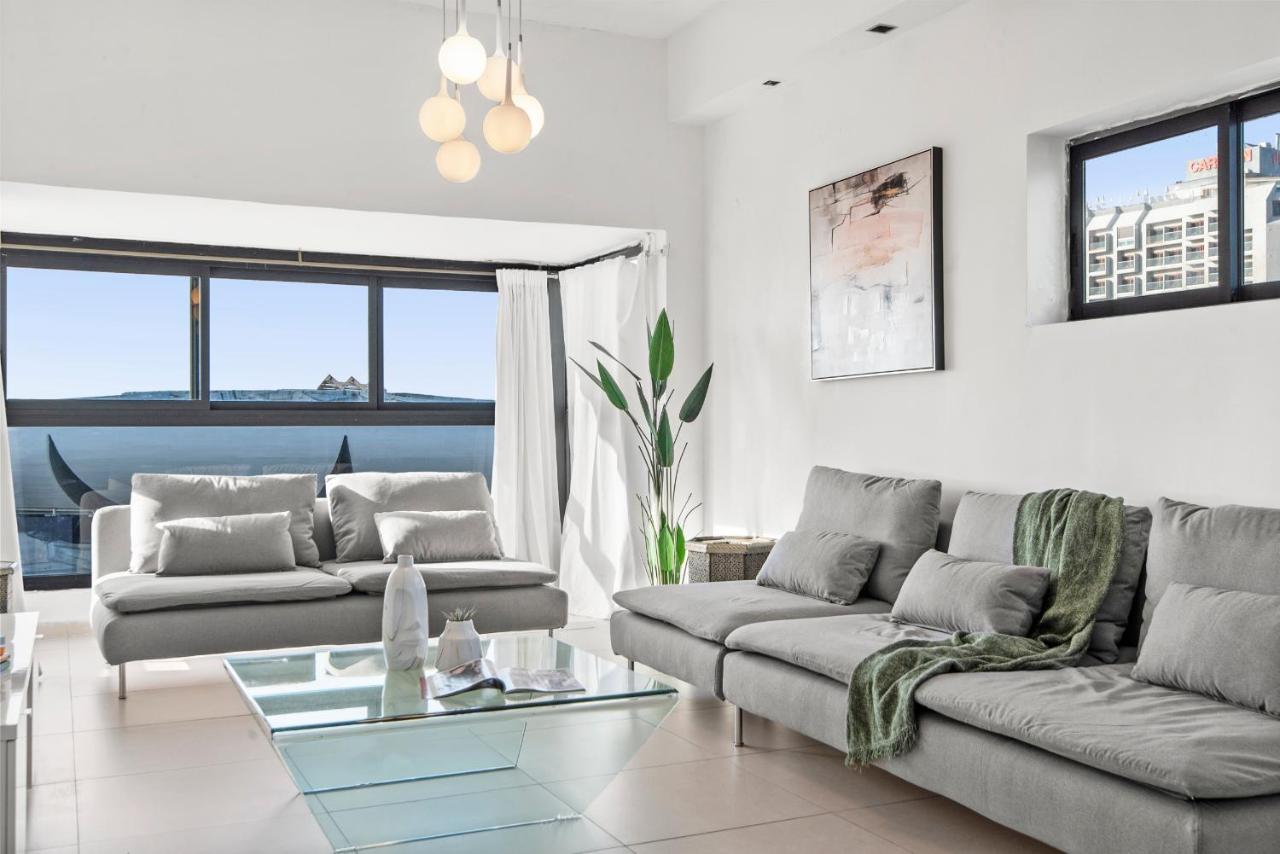 Glorious Renovated Apartment On Top Of The Beach Tel Aviv Ngoại thất bức ảnh
